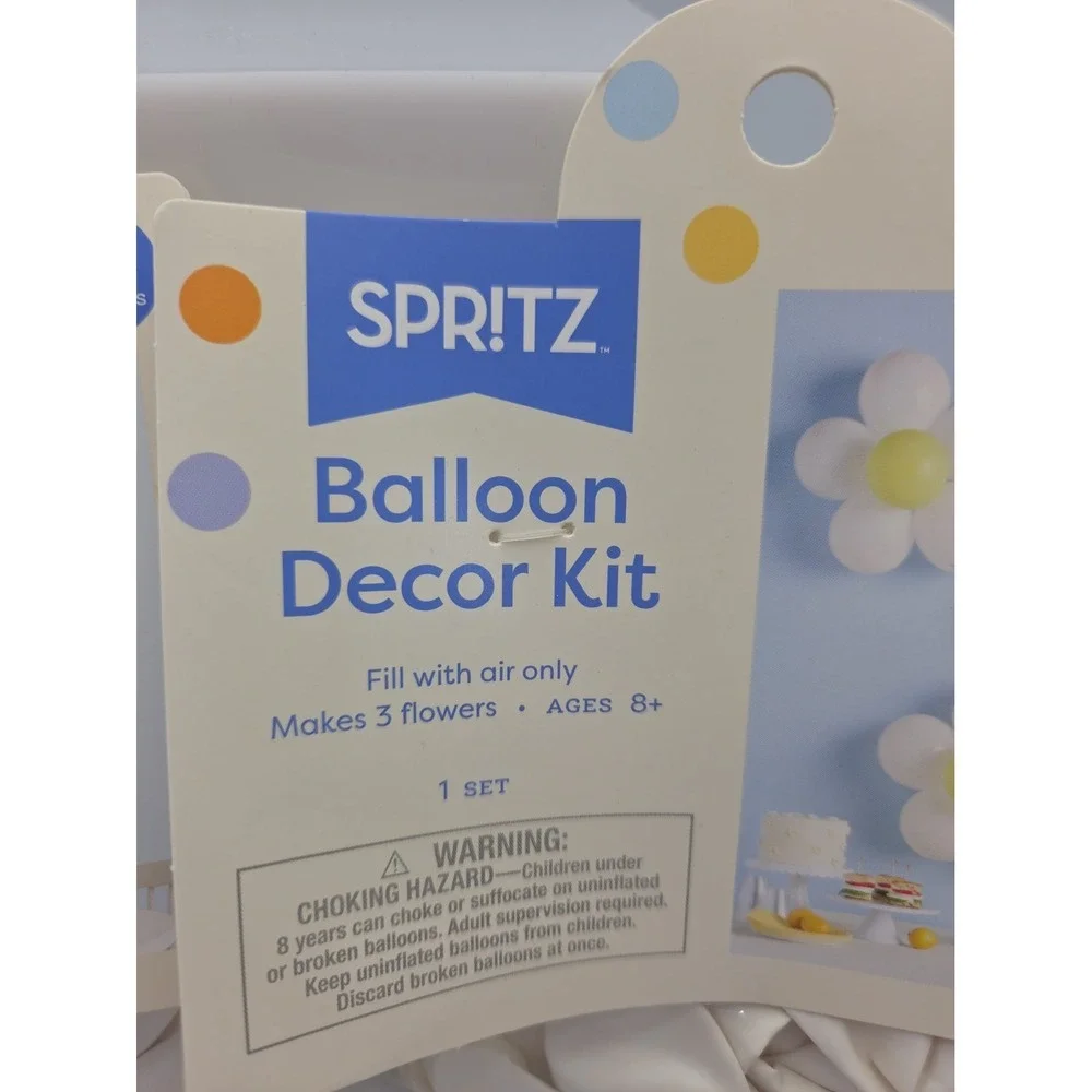 Target 2 Pack 3ct Latex Balloon Daisy Flowers Spritz™ Decor Accent Spring